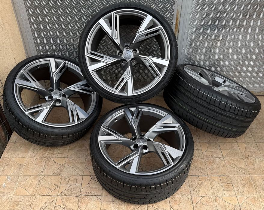 NOI ! Jante + Anvelope Audi RS6 RS7 C8 4K - 22” inch Originale ! Q8 SQ8 RSQ8