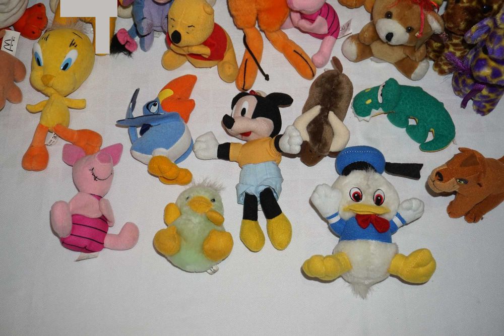 Лот от стари плюшени играчки от 90-те McDonald's и Barzakov