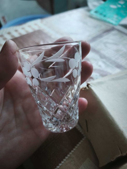 Фужеры из стекла