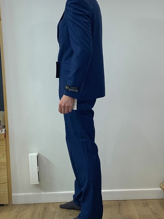 Турецкий темно синий костюм