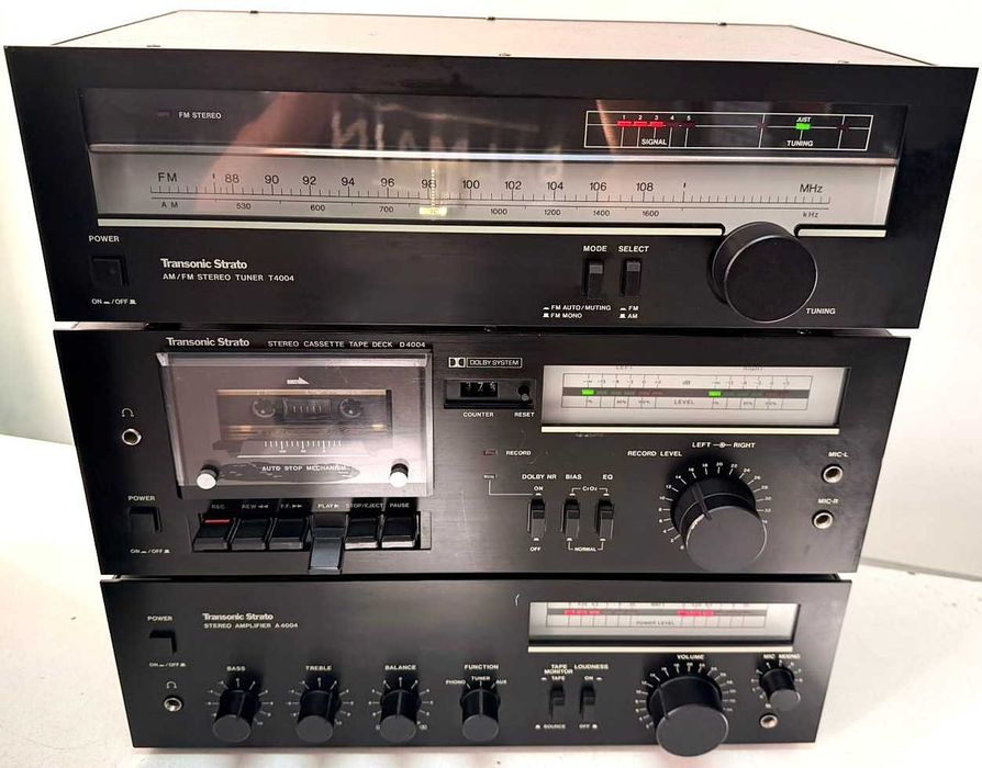 Transonic Strato amplificator stereo statie amplificare linie audio 4004 Deck, Tuner Amplificator Made in Japan