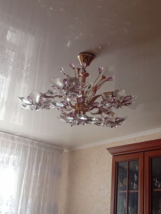 Люстра хрустальная