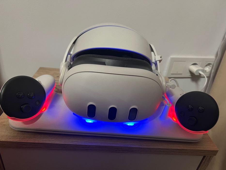 Meta Quest3 512gb 4k alb/stare ca și noi.