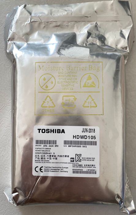 Жесткий диск 500гб, Озу ddr4(8gb)