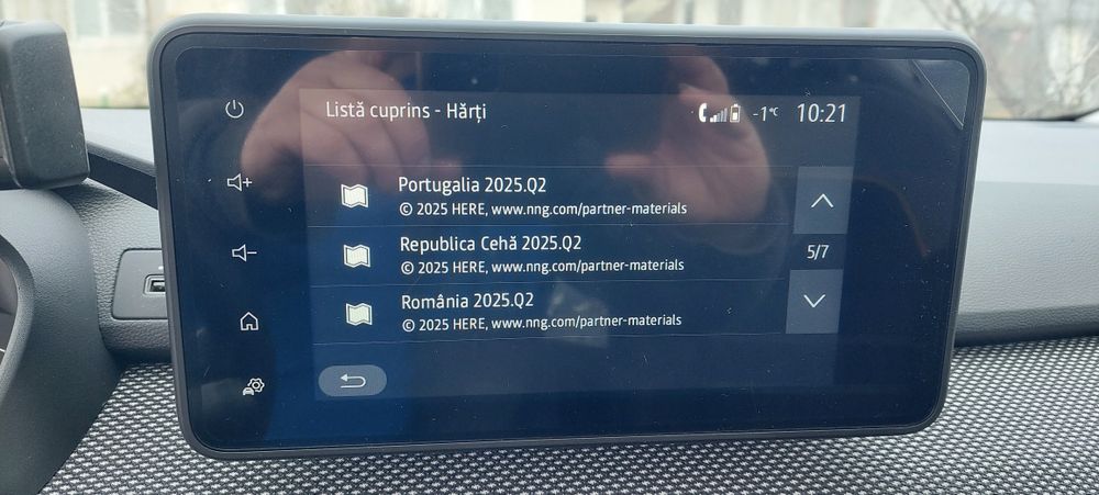 Update hărți navigație Dacia și Renault