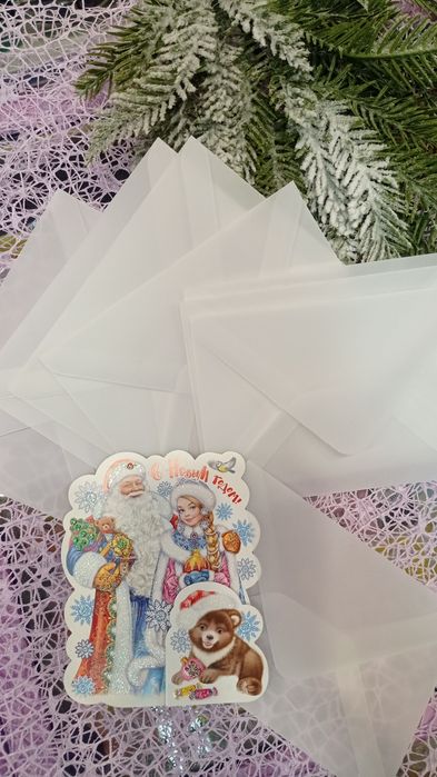 Конверт А6 пергамент