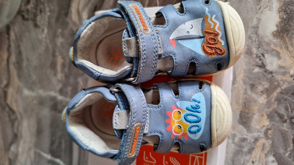 Бебешки сандали за момче Biomecanics