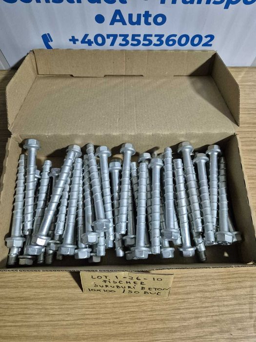 fischer suruburi beton 10x100 - lot 1-26-10
