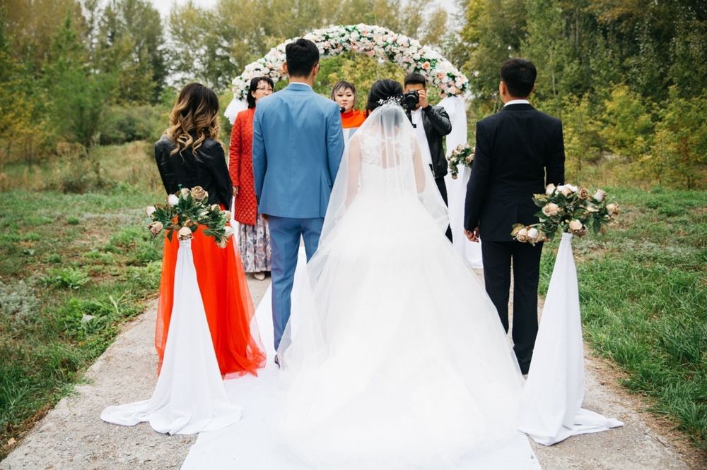 Свадебное платье рыбка+съемный шлейф