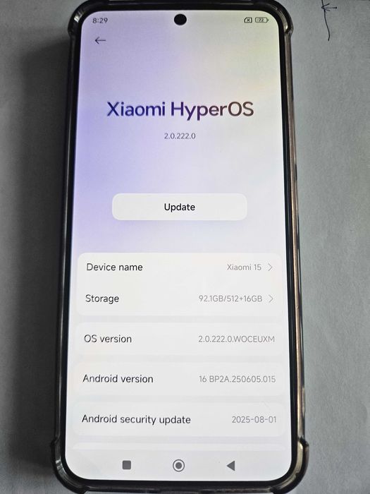 Xiaomi 15 512GB 12RAM Black