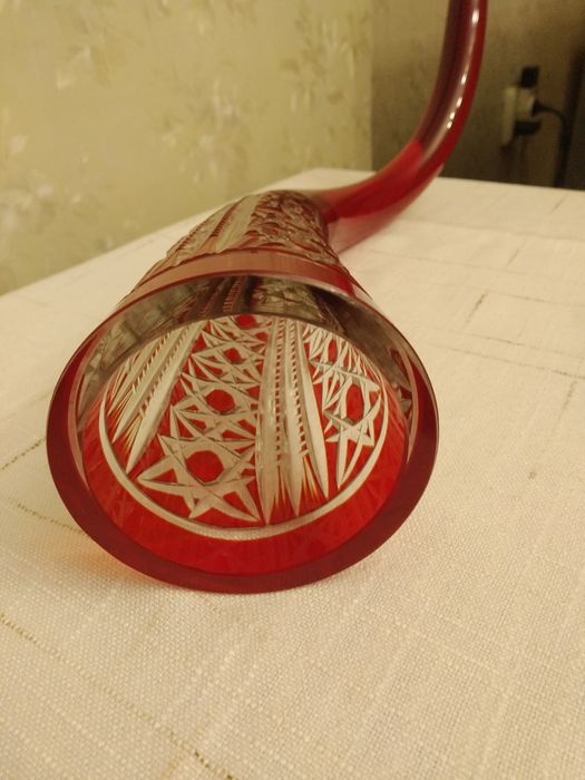 Рог хрустальный Чехия