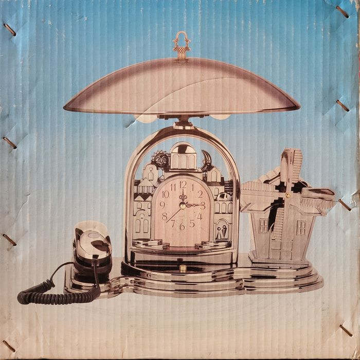 4в1 нощна Лампа-Часовник