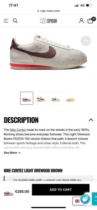 Nike Cortez ‘23 Limited - размер 44.5