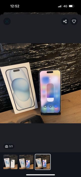 Vand /Schimb Iphone 15 128 GB