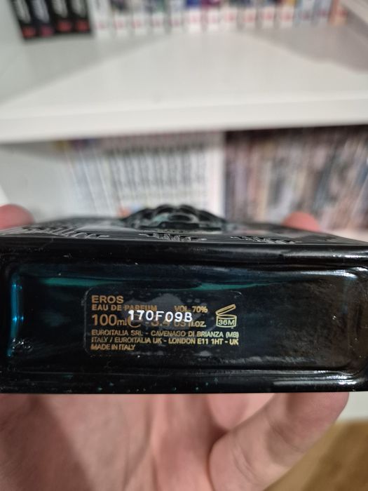 Versace Eros EDP 100мл. Неупотребяван (без опаковка)