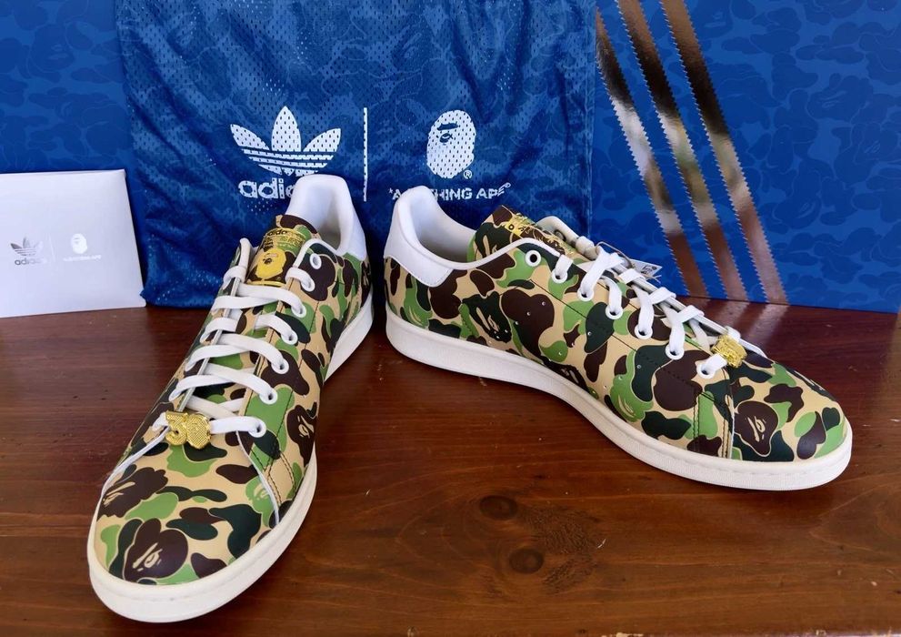 Мъжки обувки   ADIDAS STAN SMITH & BAPE 30th Anniversary  EU40 - 46
