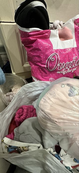 Отдам даром детские одежды