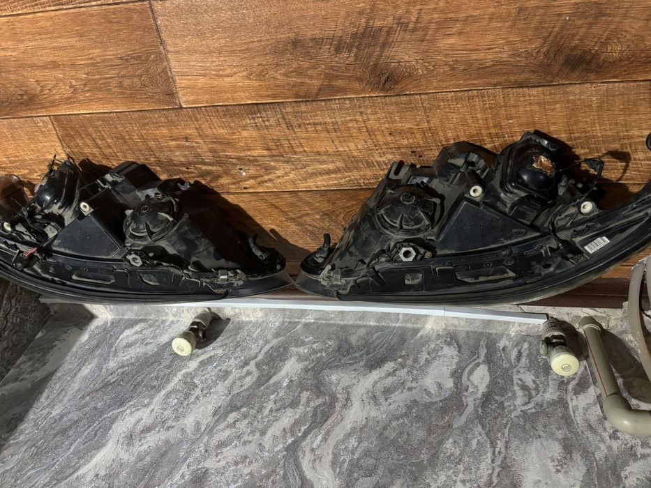 Передние фары рестайлинг на бмв е60