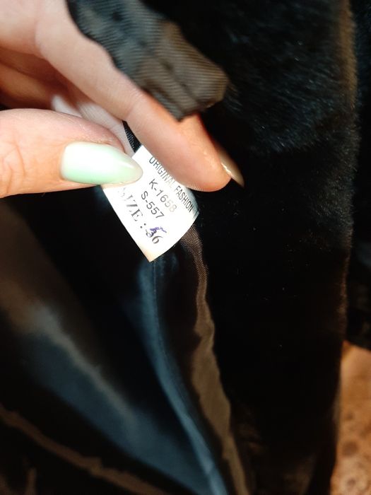 Шуба натуральная цыгейка