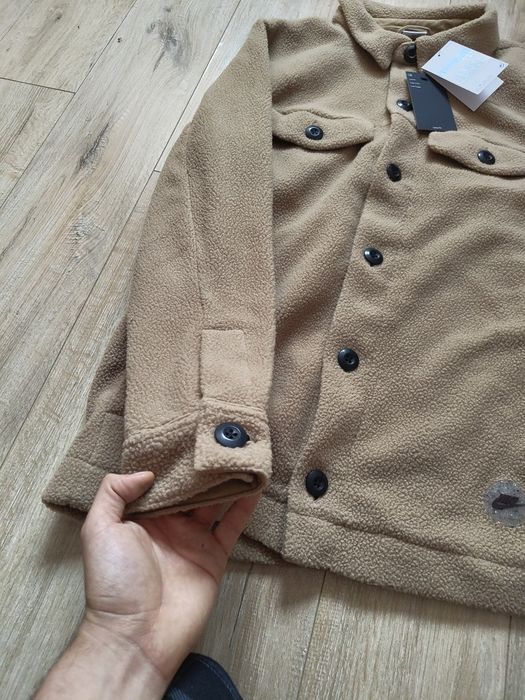 NOUA Geaca jacheta din fleece Nike originala maro mărimea M de bărbați