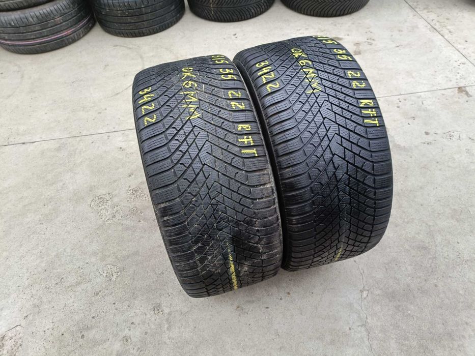 Doua anvelope iarna 315 35 22 pirelli scorpion winter 2 run flat 3422