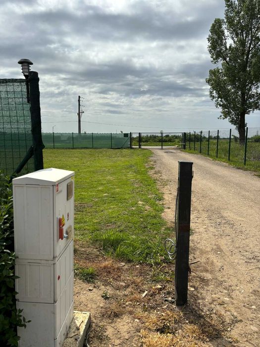 Teren intravilan 883 mp + Container – Șoseaua Unirii 211, Moara Vlăsiei | 27 m deschidere | Utilități | Acces direct - Vedere 2