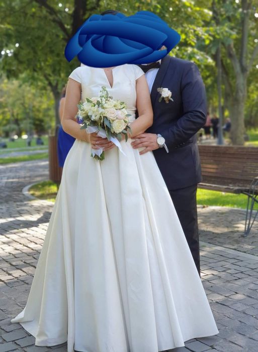 Rochie mireasă tafta  Andre Salon masura S/M