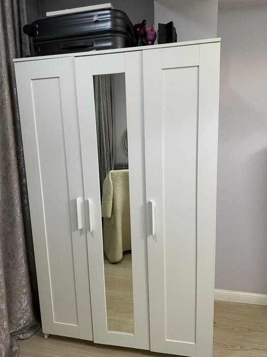 Шкаф белый IKEA Бримнэс