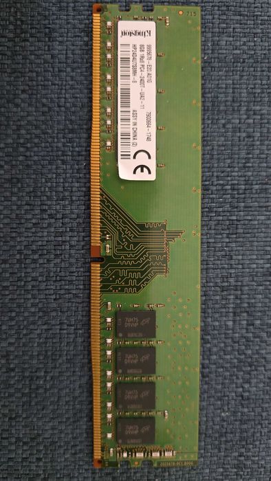 Memorie Kingstone PC RAM DDR 4 8GB 1Rx8-2400T-UA2-11
