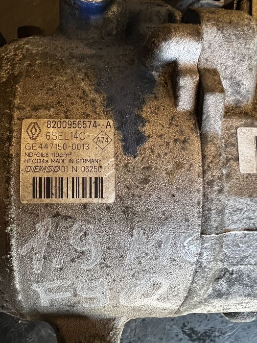 Compresor clima renault megane 1.9 diesel F9Q euro 5