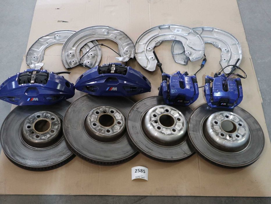 Сини апарати и дискове БМВ Г20 Г22 Г30 Г31 Г11 Г12  М-спорт спирачки