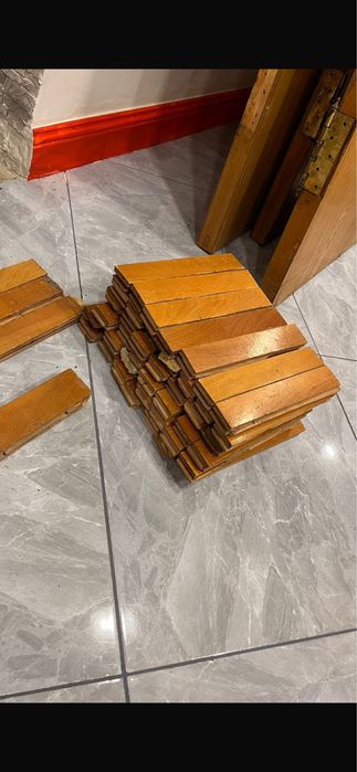 Продам бу совесткий паркет