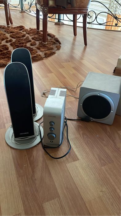 Microlab колоки и сабвуфер