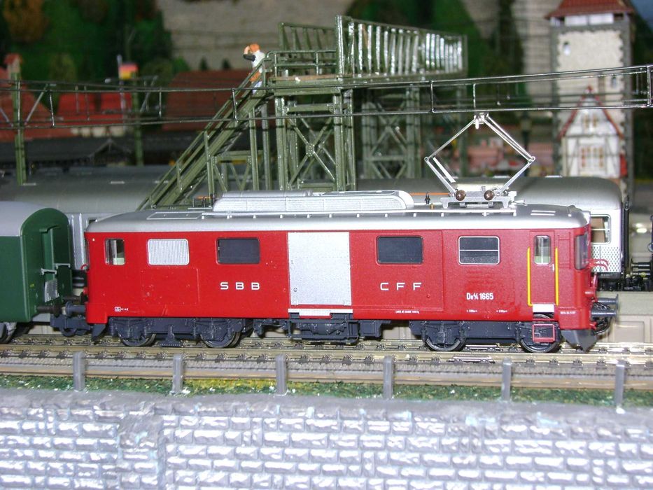 Vand ellok scara  HO SBB De 4/4