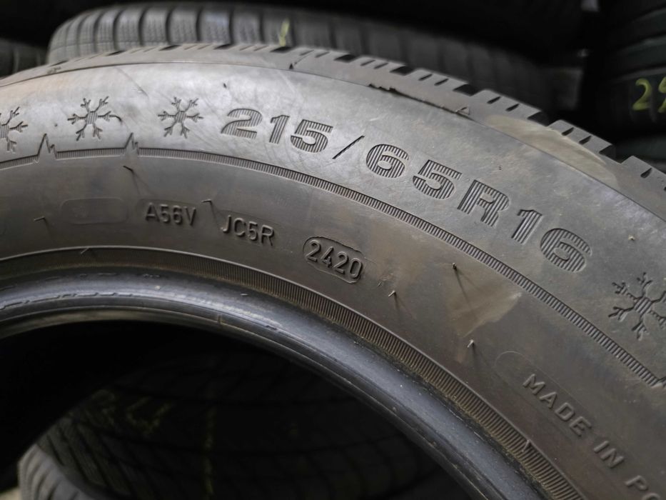 2бр Зимни гуми 215 65 16 - Dunlop