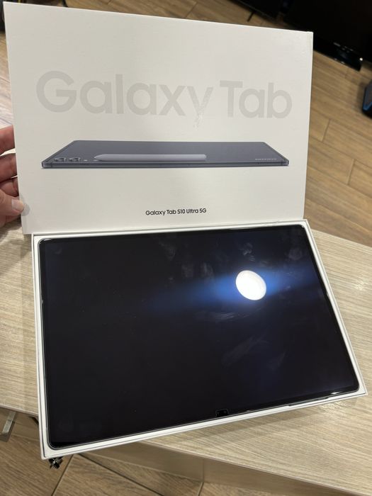 tableta Samsung Galaxy Tab S10 Ultra 14.6'', 12GB RAM, 256GB, 5G, Platinum Silver + Pen