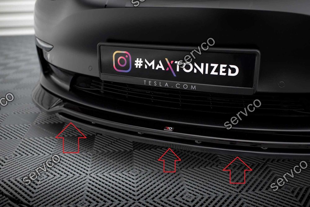 Prelungiri Body kit tuning Tesla Model 3 2017-2023 v3 - Maxton Design