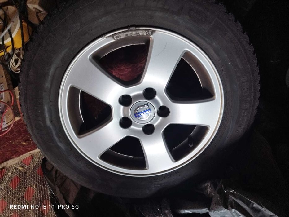 Vand Set 4 Jante VOLVO,FORD,SAB cu Cauciucuri de Iarna,195x65x15