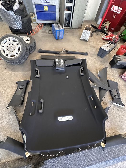 Черен таван ауди а6 4ф седан пълен комплект