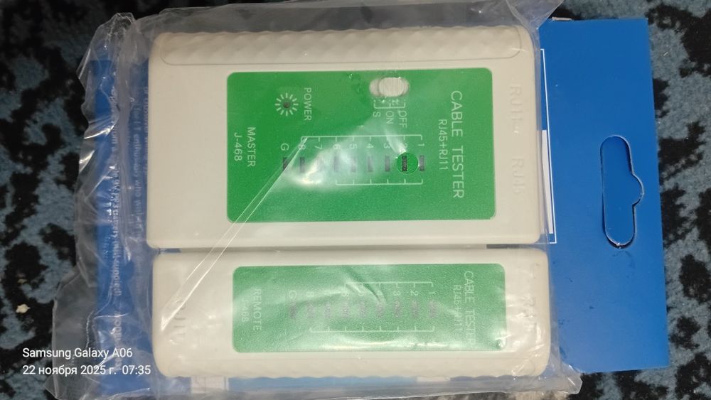 Кабель тестер RJ45-RJ11