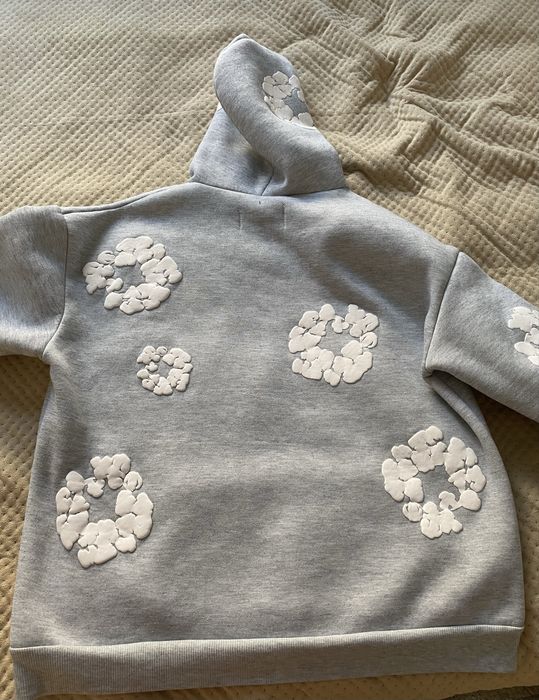 худи Denim Tears серая