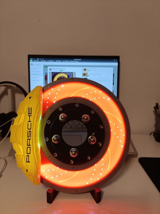 Lampa LED Printata 3D