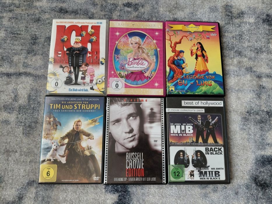 Оригинални DVD на английски/немски език