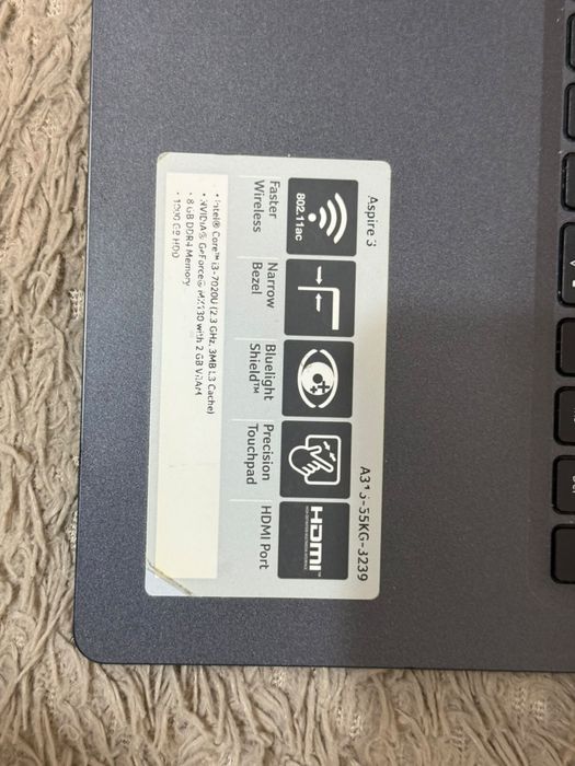 Ноутбук Acer Aspire 3