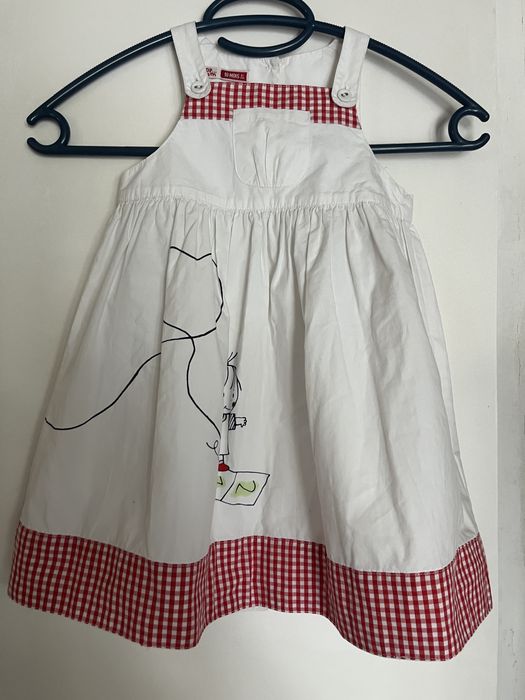 Красива детска френска рокля 18 месеца на френската фирма Dp..am