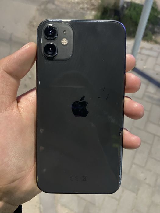 Айфон 11 черный цвет