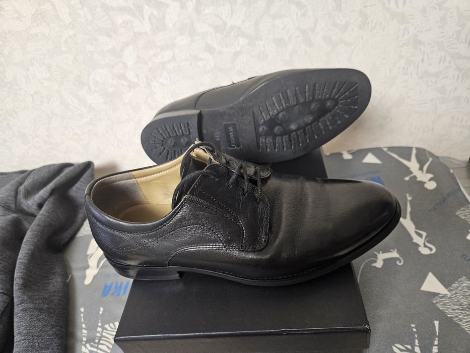 Туфли мужские черные