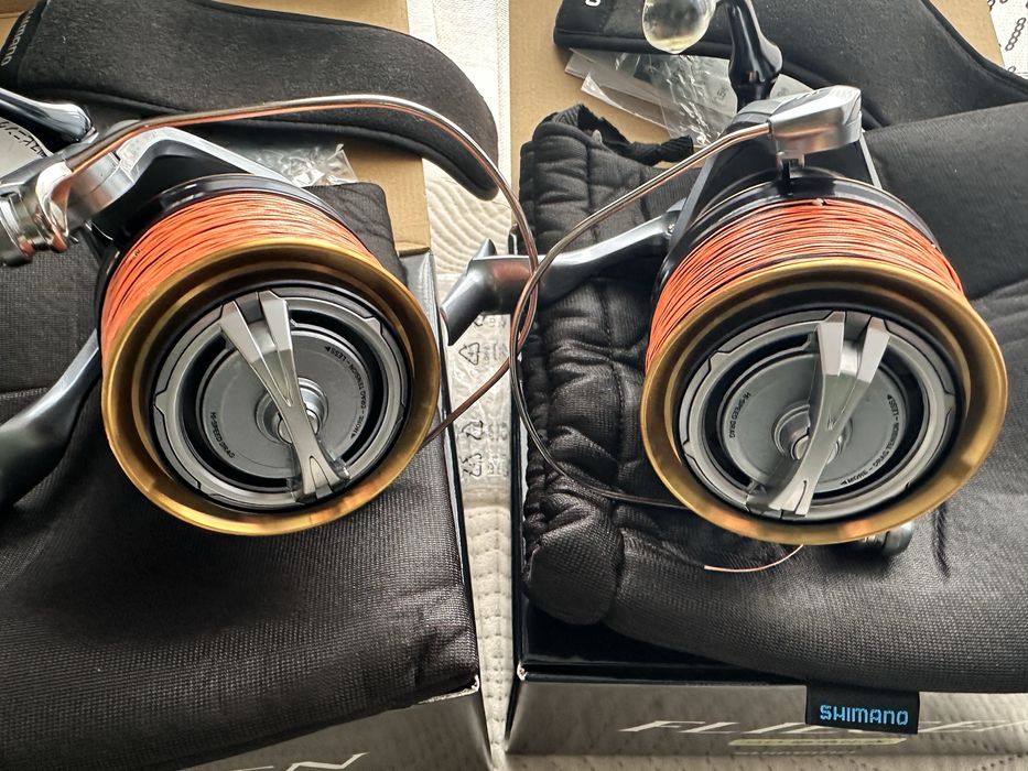 Mulinete Shimano Fliegen 35SD + tamburi Ultegra Ci4+