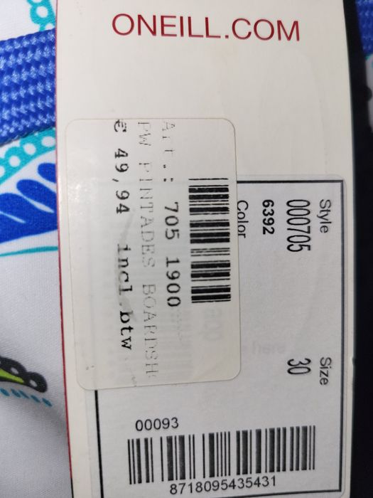 Мъжки бански oneill size 30