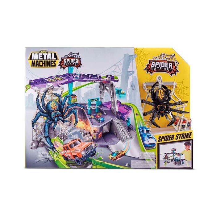 ZURU Metal Machines Spider Strike- игрушечная трасса для машинок